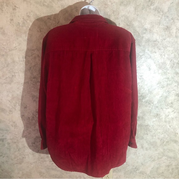 Rustic Outfitters Corduroy Zipper-Down Blouse - Picture 7 of 10